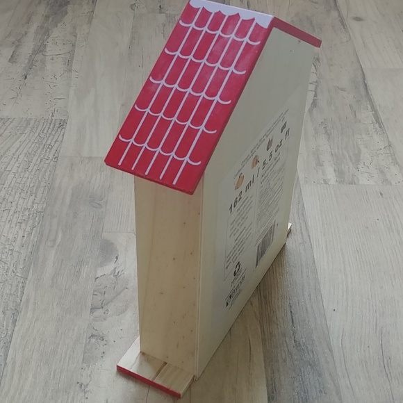 🎉2/$16 Laura Secord Wood House Storage Kitchen Crafts or Toys - Picture 5 of 5